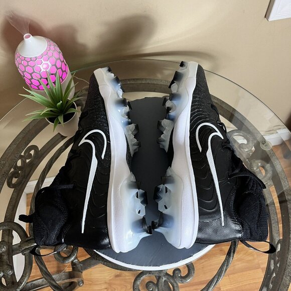 Nike Alpha Huarache NXT MCS Baseball Cleats Molded Mens Size‎ 12 Black New! - Picture 7 of 8